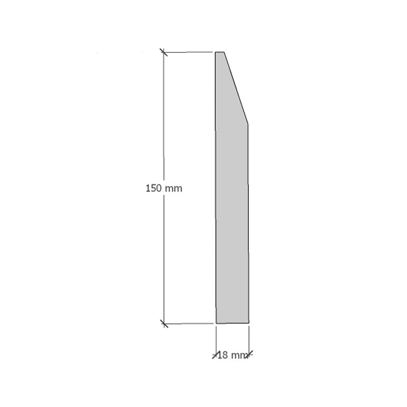 Chamfered