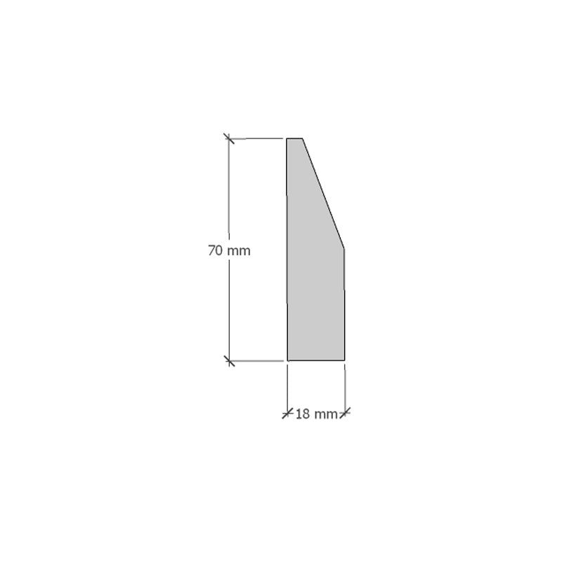 Chamfered